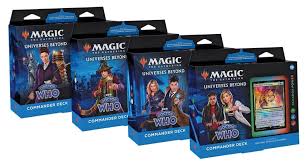 Universes Beyond Doctor Who Commander Decks Set of 4